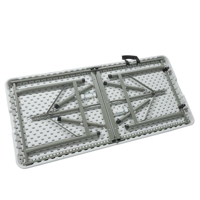 1,2m Moderner Klapp-Outdoor-Tisch für Veranstaltungen, Rechteckig, Festival, Picknick, Party, Bankett, Plastiktisch