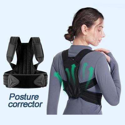Adjustable Posture Corrector, Breathable Back Brace, Shoulder Straightener, Full Back Support For Upper And Lower Back Pain