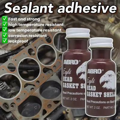 59ML ABRO TĚSNĚNÍ HLAVY VÁLCŮ SHELLAC Těsnění hlavy válců Těsnicí hmota hlavy válců Plochý těsnicí list hlavy válců Vysoká teplota ABRO LEPIDLO