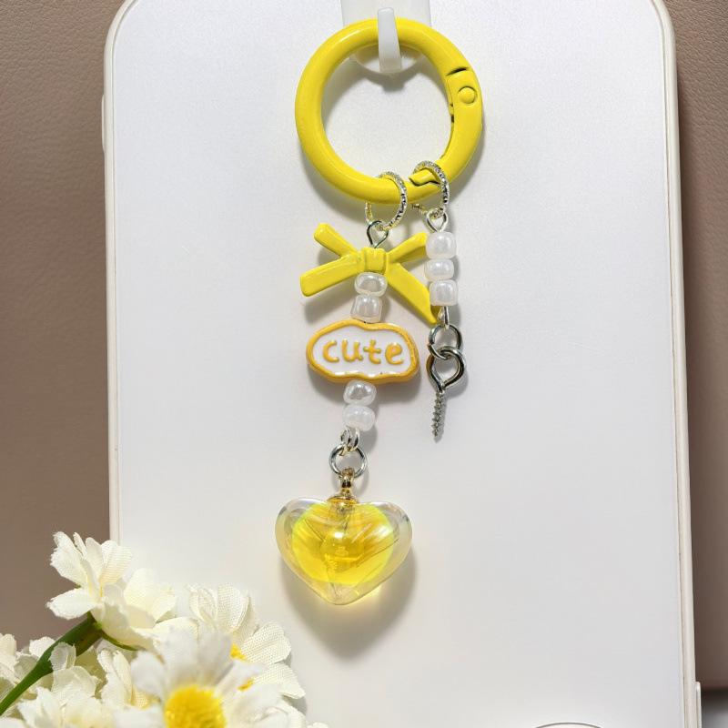 Original Pop Mart Bubble Bean Pyjama Herz Tidelope Anhänger Handy Lanyard