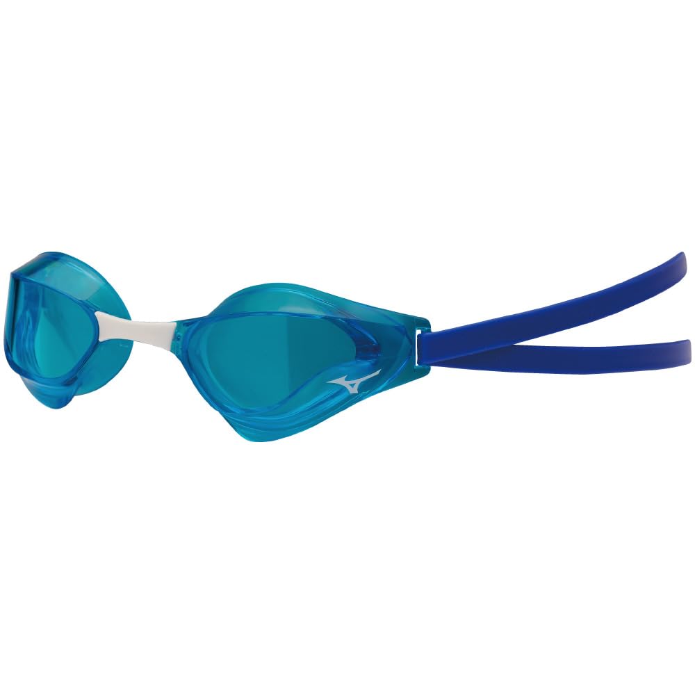 Mizuno GX SONIC EYE J Unisex Schwimmen Aqua Blau (Nicht gepolstert) Brille, N3JE900029,