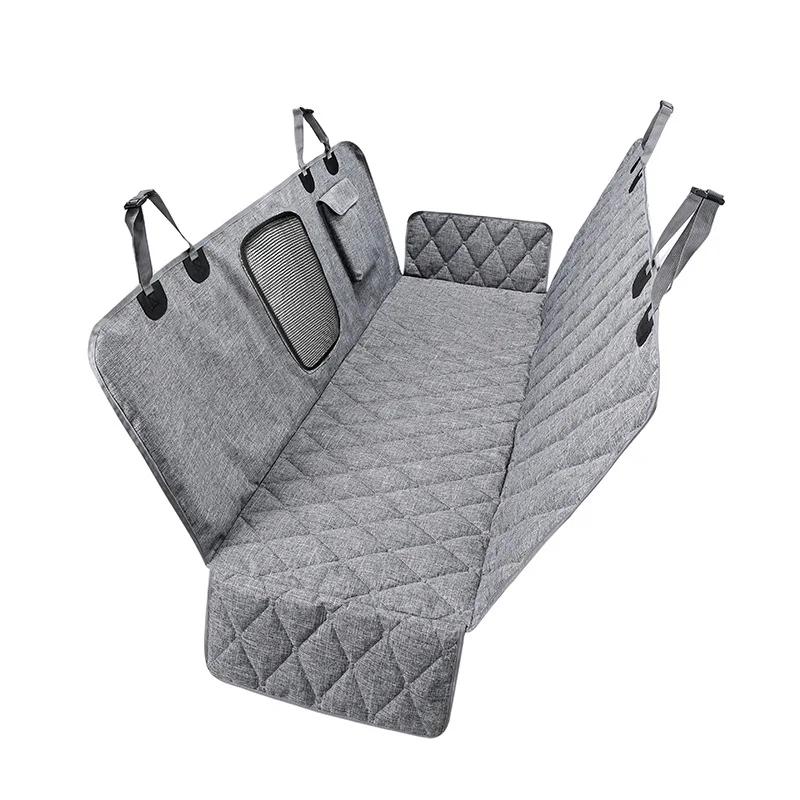 Universal Dog Car Seat Cover Waterproof Pet Car Seat Back Row Dog Pad Hammock Vehicle Rear Cover Cushion for Dogs Safety Pad