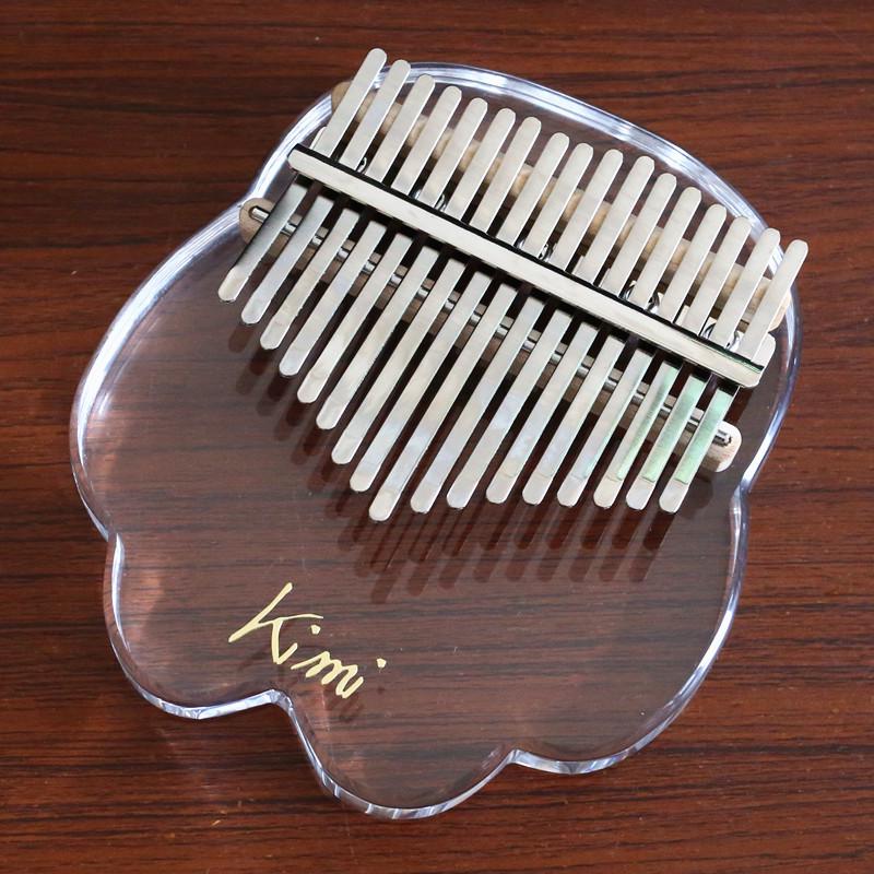 KIMI 17-Tasten Kristallklares Acryl Kalimba Daumenklavier