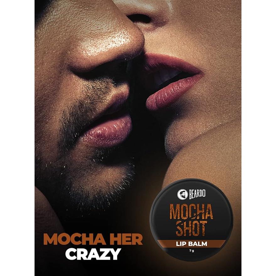 

Beardo Mocha Shot Lip Balm, 7g | Non Tinted Lip Balm for Men | For Soft Kissable Lips | Lip Care for Dry, Chapped & Cracked Lips