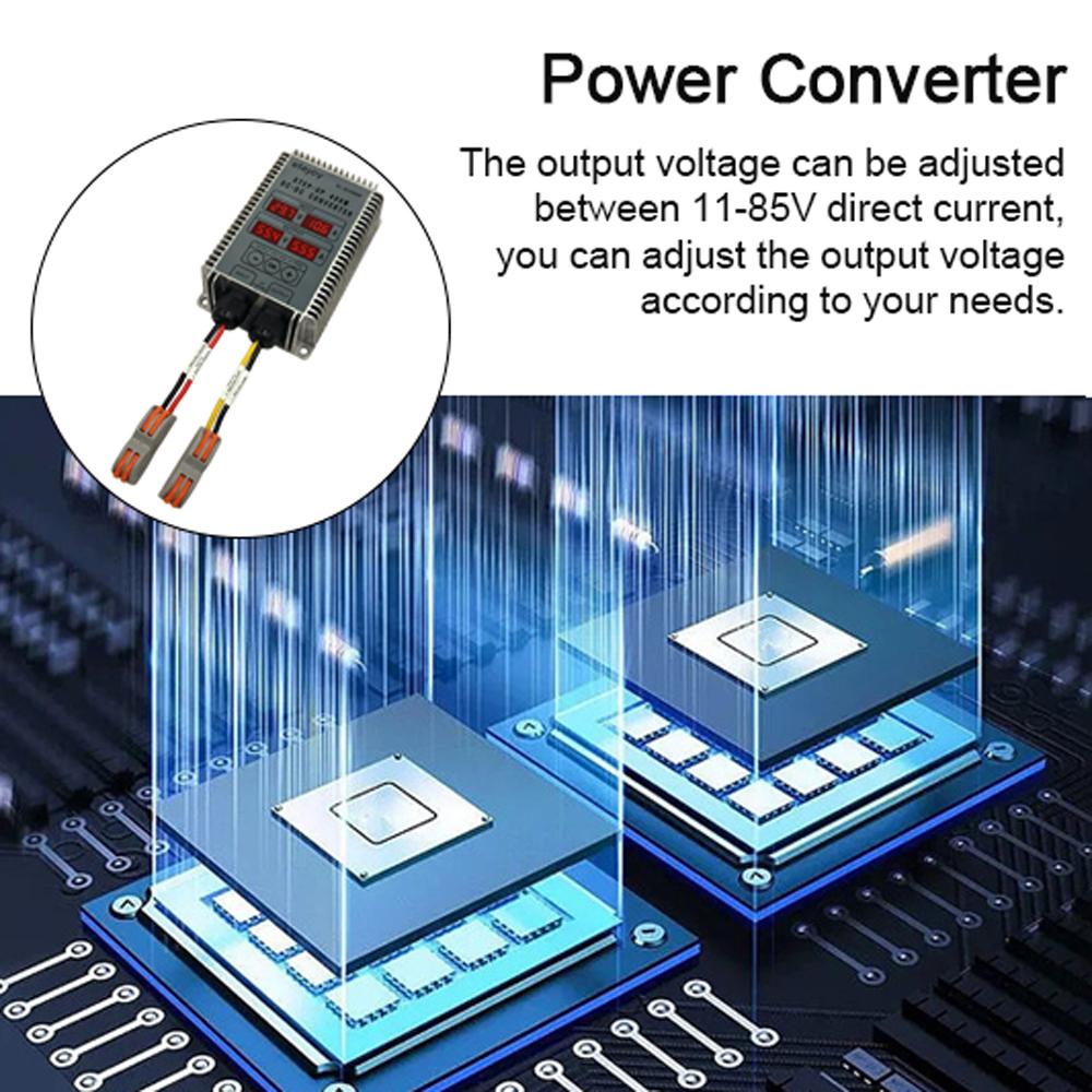 

DC-DC Регулируемый преобразователь мощности 10-32V в 11-85V Преобразователь мощности со светодиодным дисплеем