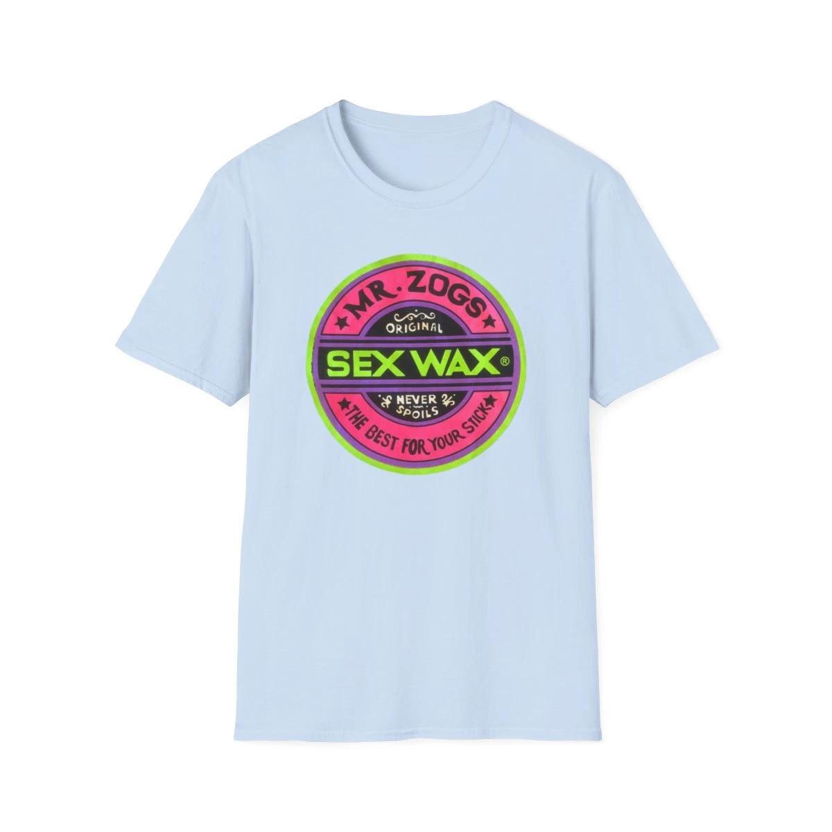Mr. Zogs Sex Wax Large Neon 2 Logo Premium T-Shirt Outlaw Surf 2XL