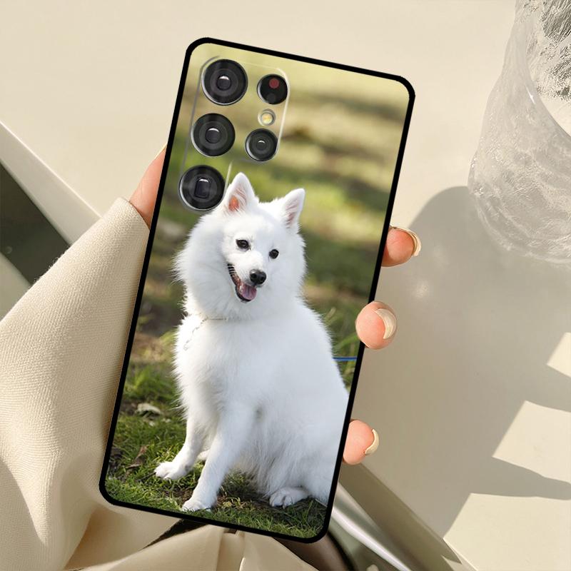 

Японский шпиц для Samsung Galaxy S23 S21 S22 Ultra Note 20 S8 S9 S10 Plus Note 10 Plus S20 FE, чехол для телефона Galaxy S23 Plus