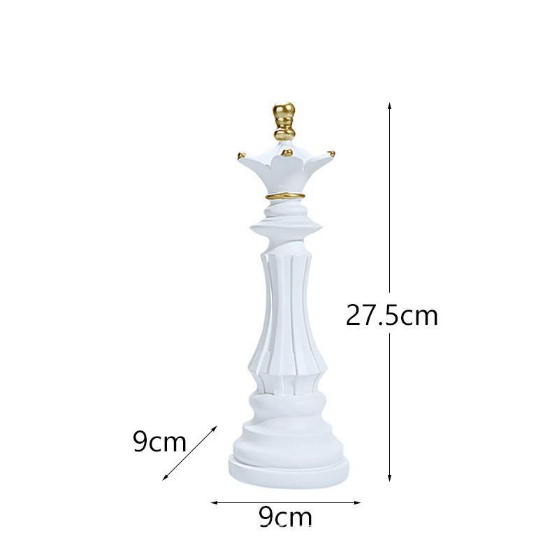 "Luxury Resin Chinese Chess Set: King, Queen, War Horse Pieces & Chessboard"