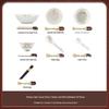 Maud Lanca Jingdezhen Light Luxury 61-Piece Chinese Ceramic Dinnerware Set