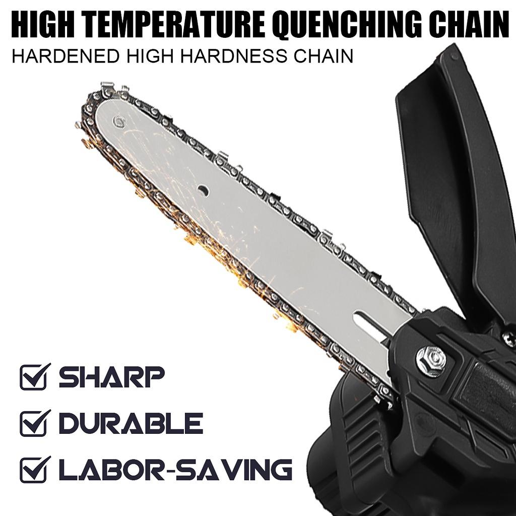 21V 1200W 6 Inch Mini Electric Saw Chainsaw Garden Tree Logging Saw Woodworking Tools Wood Cutters for Makiita 18V Battery