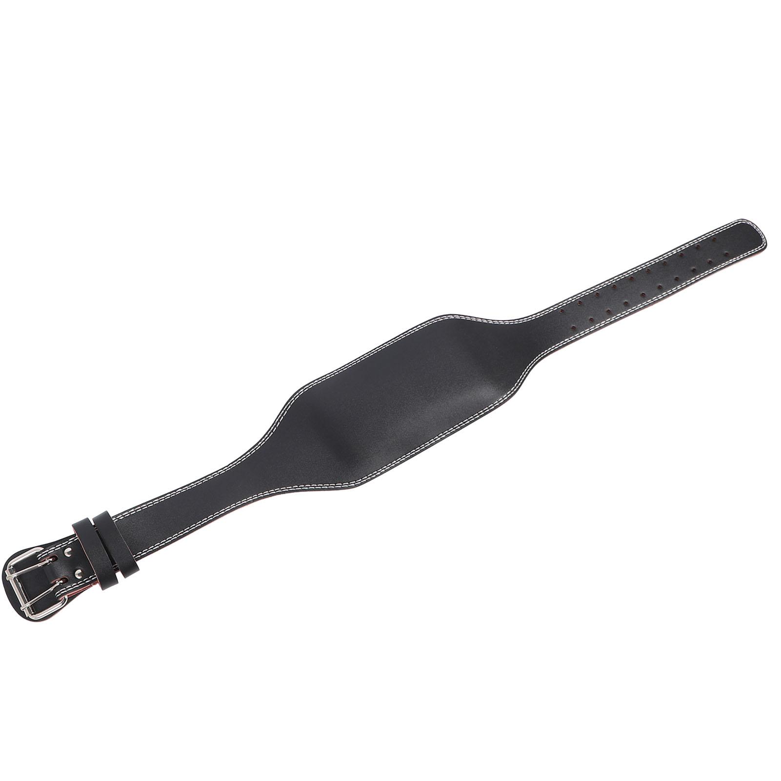 

Фитнес-пояс из ПУ кожи с сильной поддержкой, защитный пояс для талии для тяжелой атлетики, приседаний M