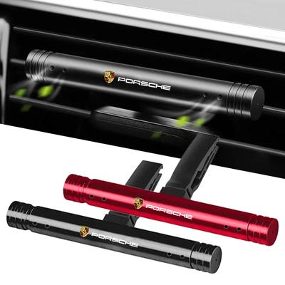 Car Interior Fragrance Air Outlet Clip Lasting Aromatherapy For Porsche Macan 911 718 Taycan Panamera Boxster Cayman Accessories