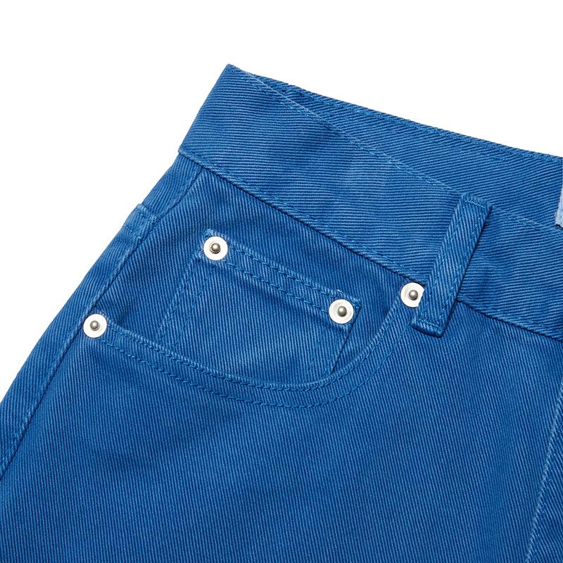KIRSH Unicolor Straight Pants [Blue]