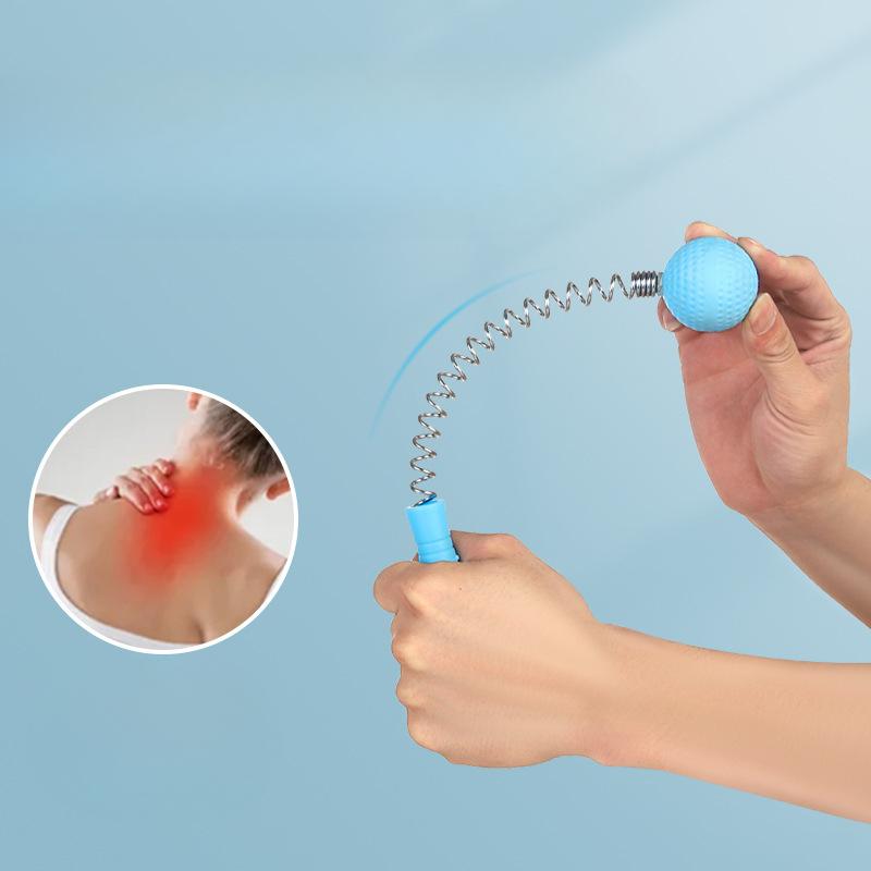 Golf Massage Hammer Slapping Silicone Spring Massager Multi-Functional Back Hammer Meridian Beating Fitness Hammer