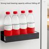 Multipurpose Magnetic Holder for Fridge Washing Machine Side Drillless Mount Space Efficient Includes Hooks