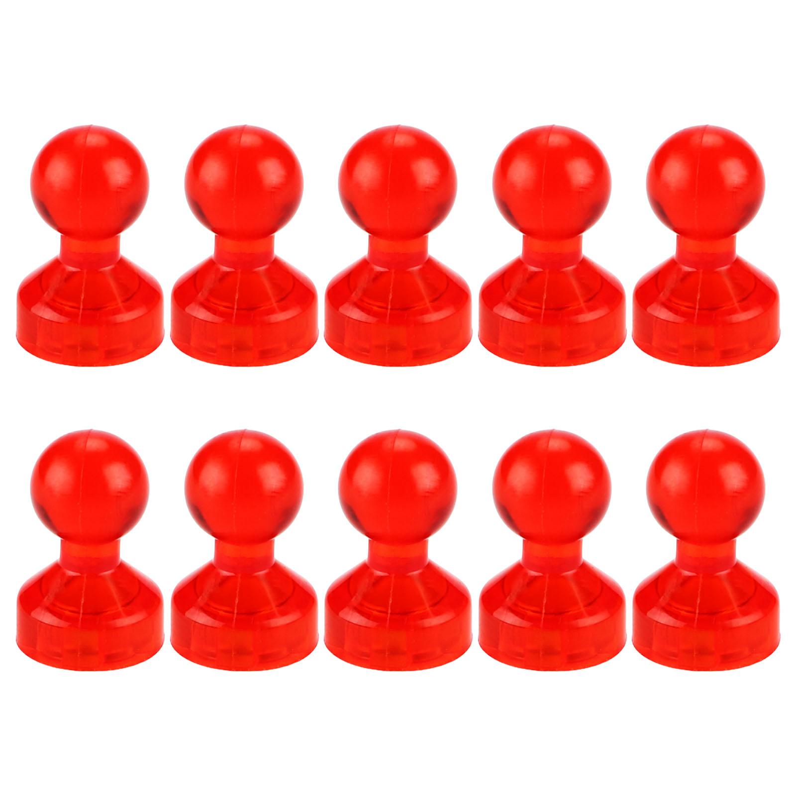 

10 шт. красочные магнитные кнопки, магниты для доски, мини-карты, сильные магнитные магниты на холодильник, офисные принадлежности красный