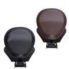 Motorcycle Solo Seat with Spring Bracket Kit Faux Leather Strong Support Universal Fit for Retro Mot