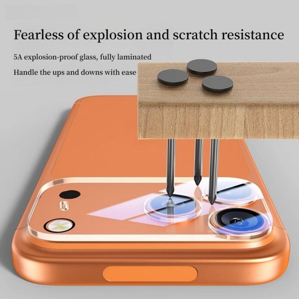 2 Stück Handy-Objektivfolie Rückkamera vollflächige Abdeckung transparent integrierte Objektivfolie gehärtetes Glas