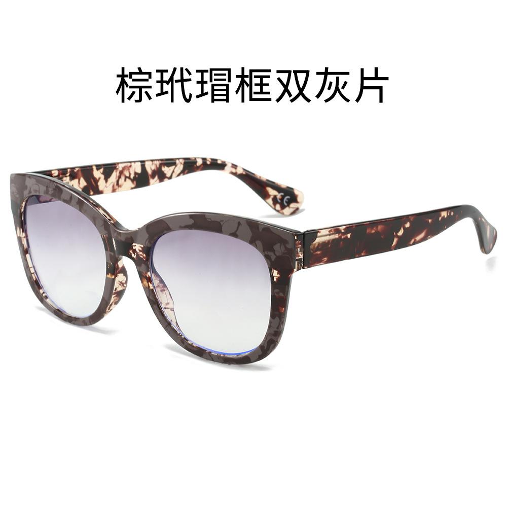 

Очки для чтения с большой оправой и двойным освещением можно использовать для защиты от синего света/солнцезащитных очков. Пружинные петли более удобны для ношения +400 коричневый