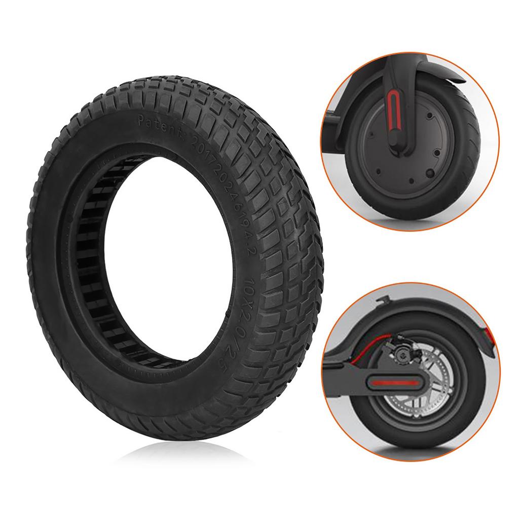 Durable Explosion Proof Tubeless Solid Tire for 10 Inch Electric Scooter