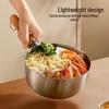 BEAR 304 Stainless Steel Yukihira Pot with Steamer