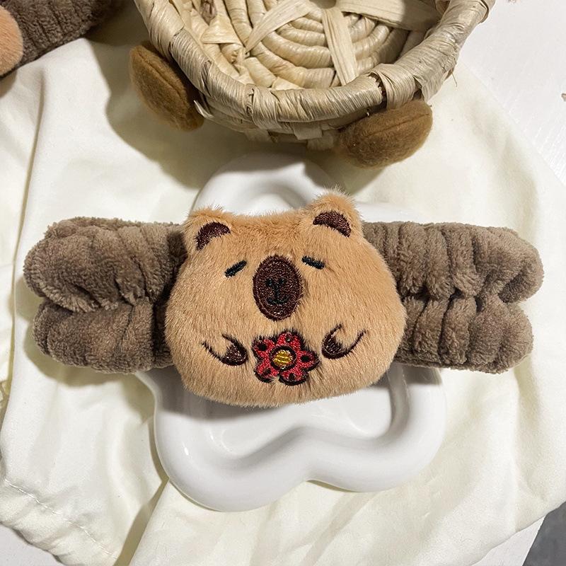 Cute Cartoon Face Washing & Makeup Headband for Women