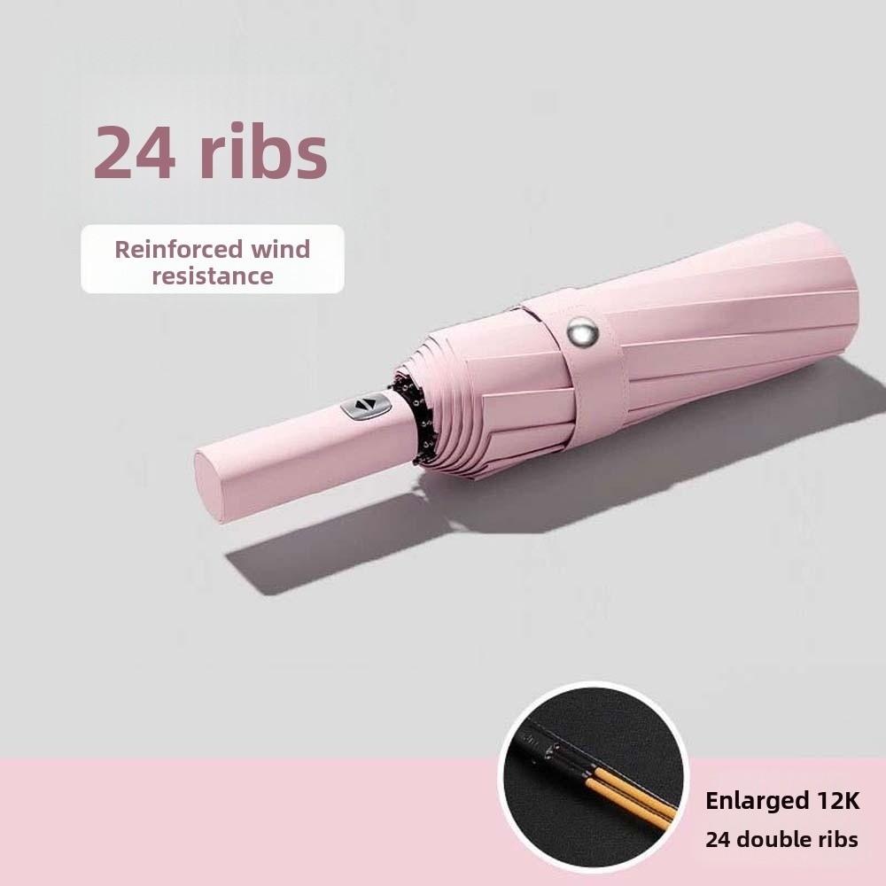 High-end Automatic Umbrella UV Protection Large Size Brolly Dual-use Folding Umbrella  Daily Use