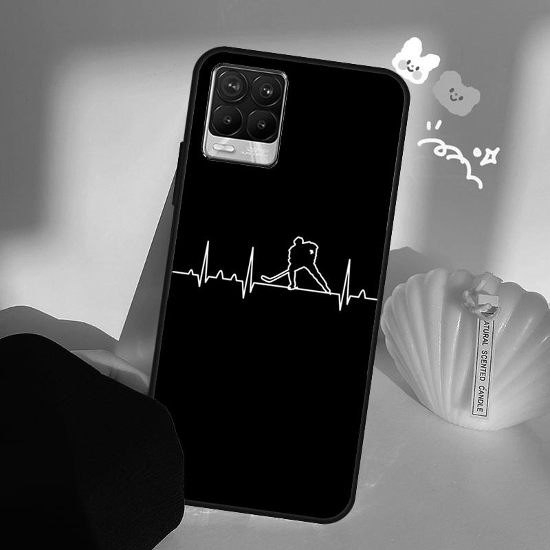 Ice Hockey Rink Sport Case For Realme C71 C63 C61 C55 C51 C53 C25 C65 C67 C75 11 12 13 14 15 Pro Plus GT6 GT7 Pro