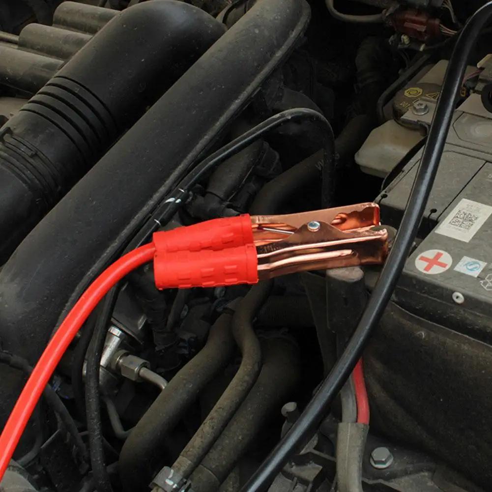 1.8m Car Battery Clamp 480G Crocodile Clip Battery Cable  Jump Cable Booster Cable Line Emergency  With Clamps Clips Auto Parts