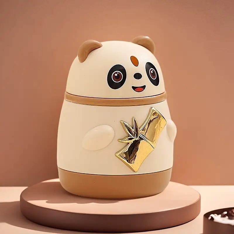 Cute Cartoon Panda Toothpick Holder Automatic Toothpick Box Push-Type Toothpick Box Suitable For Home Bar Party