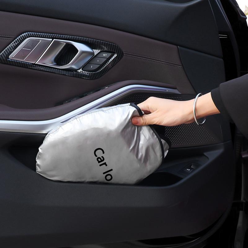 BBIO8 1pcs Car Windshield Sunshade Cover Anti UV Reflector Auto Accessories For BMW E90 E60 E46 E39 F30 F10 E87 X3 X4 X5 X1 G30 G20