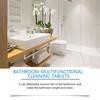 Bathroom Effervescent Cleaning Tablets for Sink, Tub & Glass  Descaler, Degreaser & Deodorizer  Dissolves Quickly for Deep Cleaning (Pack)