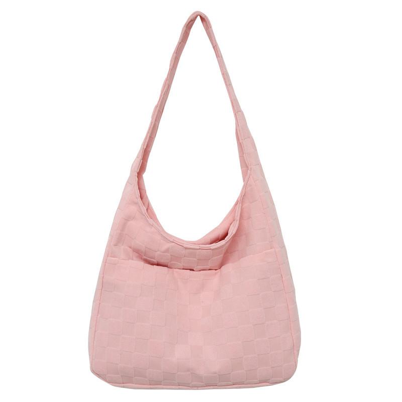 Cotton Tote Bag For Women With Zipper Closure And Inner Phone Pocket For Daily Use