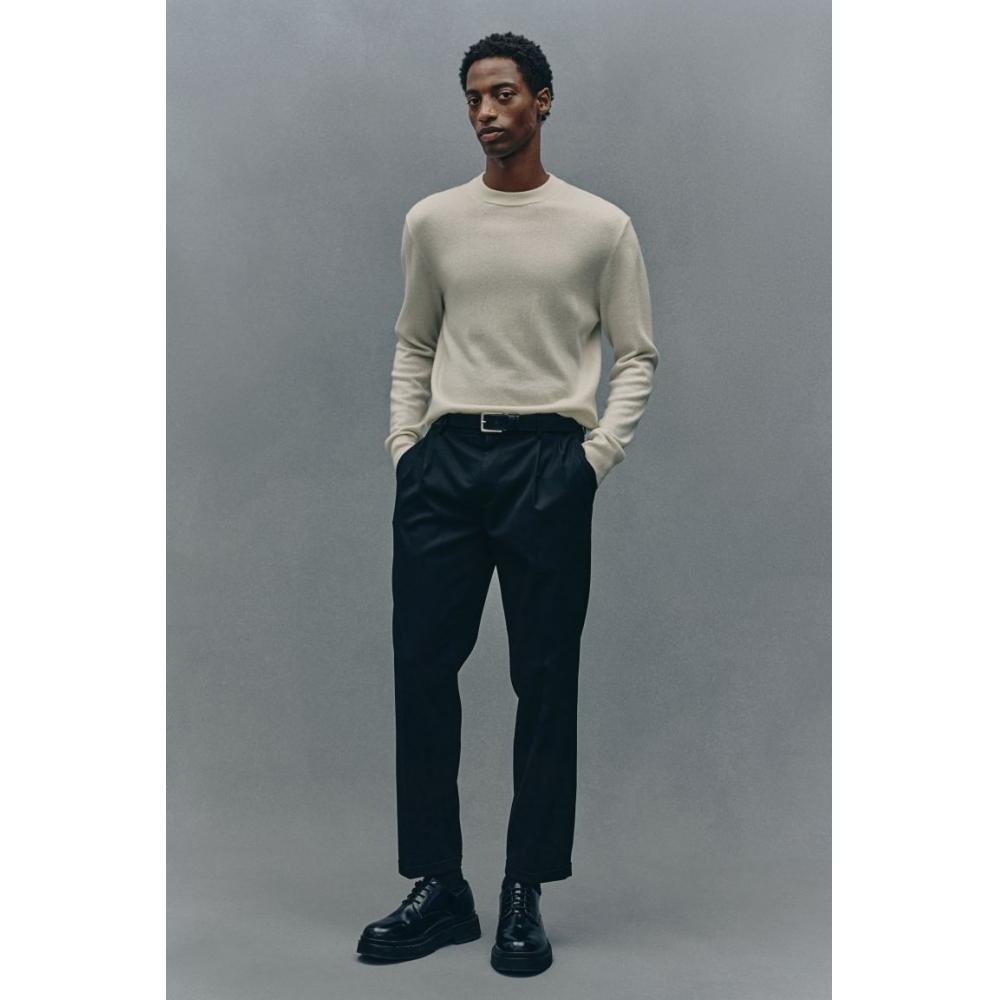 H M Regular Fit casHMere juMper wHite