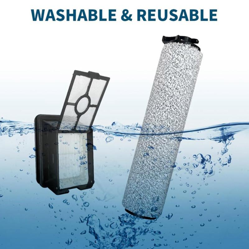 Bissell For Crosswave Hf3 3649a Floor Scrubber Accessories Roller Filter Brush