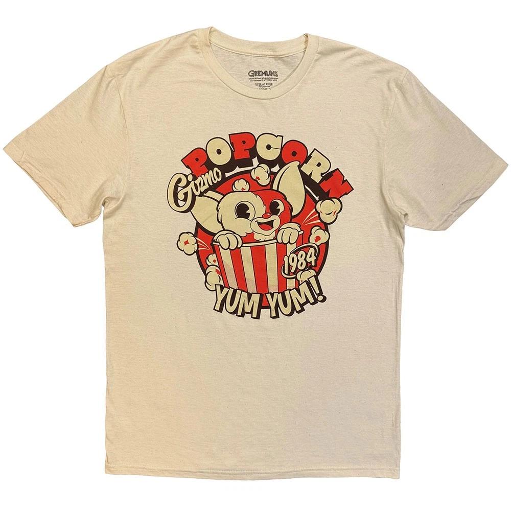 Gremlins Gizmo Popcorn Licensed T-Shirt Men s S