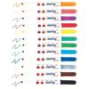 Felt-tip Pens - GIOTTO - Maxi Schoolpack - 36 Felt-tip Pens - 12 Colors - Washable On Skin