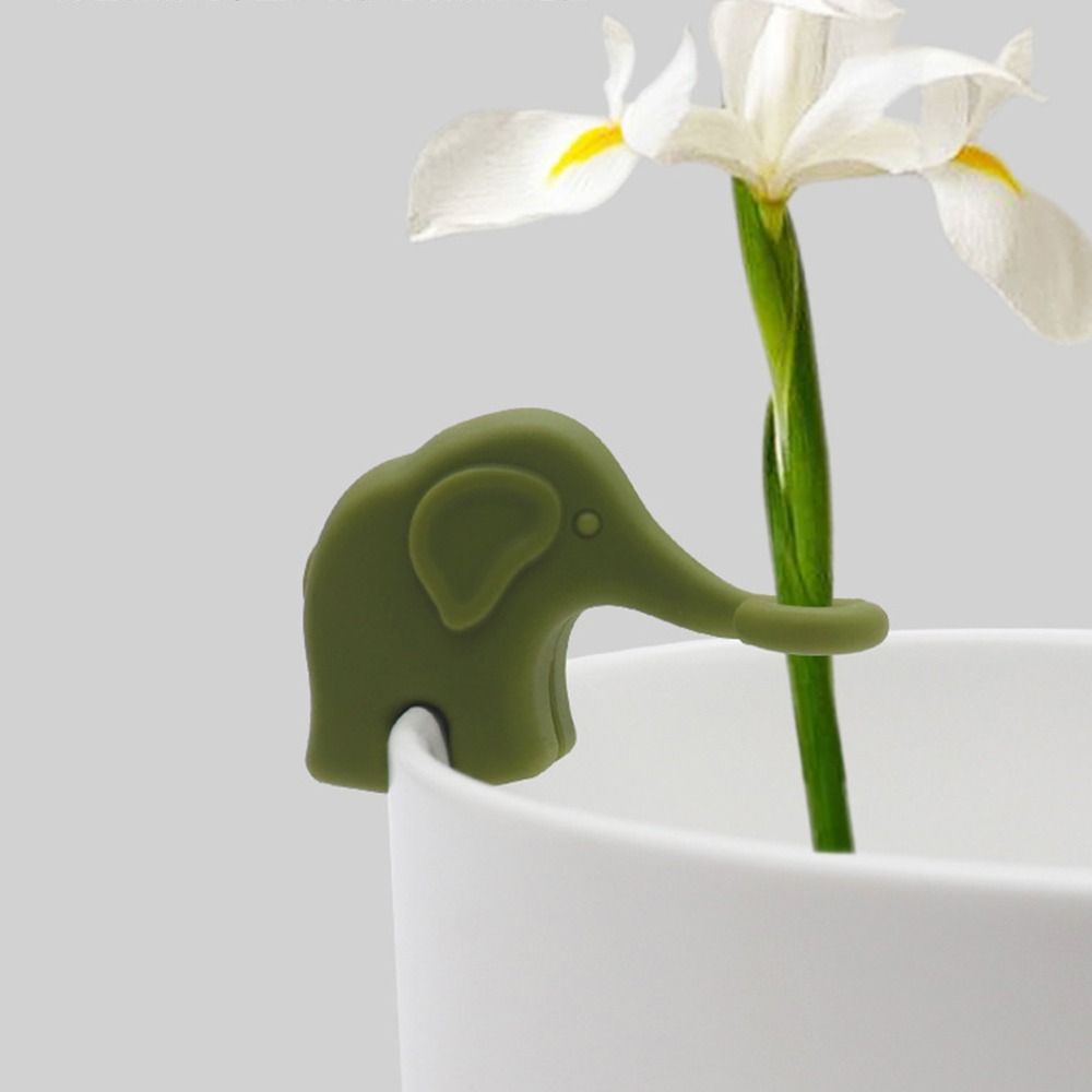 Rabbit/Monkey/Elephant Plant Stakes Silicone Hydroponics Stabilizer  Hydroponics System