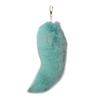Fluffy Faux Fur Fox Tail Keychain Elegant Keyrings Charm with Foxes Tail Pendant Fashionable Keychain Decorations