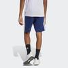 adidas JM2439 Sweat Shorts Elastic Waist Blue/White