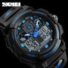 SKMEI 1270 50M Watwrproof Week Display Wristwatches Relogio MasculinoSports Watch Men Digital Double Time Chronograph Watches