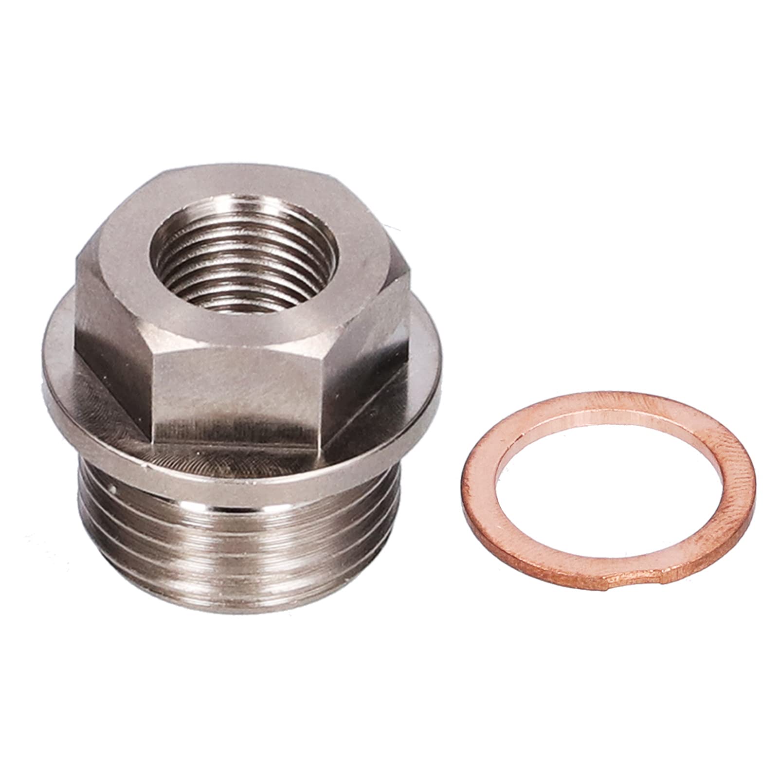 

Hilitand Temperature Sensor Adapter M18×1.5 to 1/8NPT Thread Exhaust Water