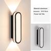 Modern Waterproof Aluminum LED Wall Lamp Big Size Square Exterior Sconce Garden Porch Outdoor Borosilicate Glass Diffuser 2-Year