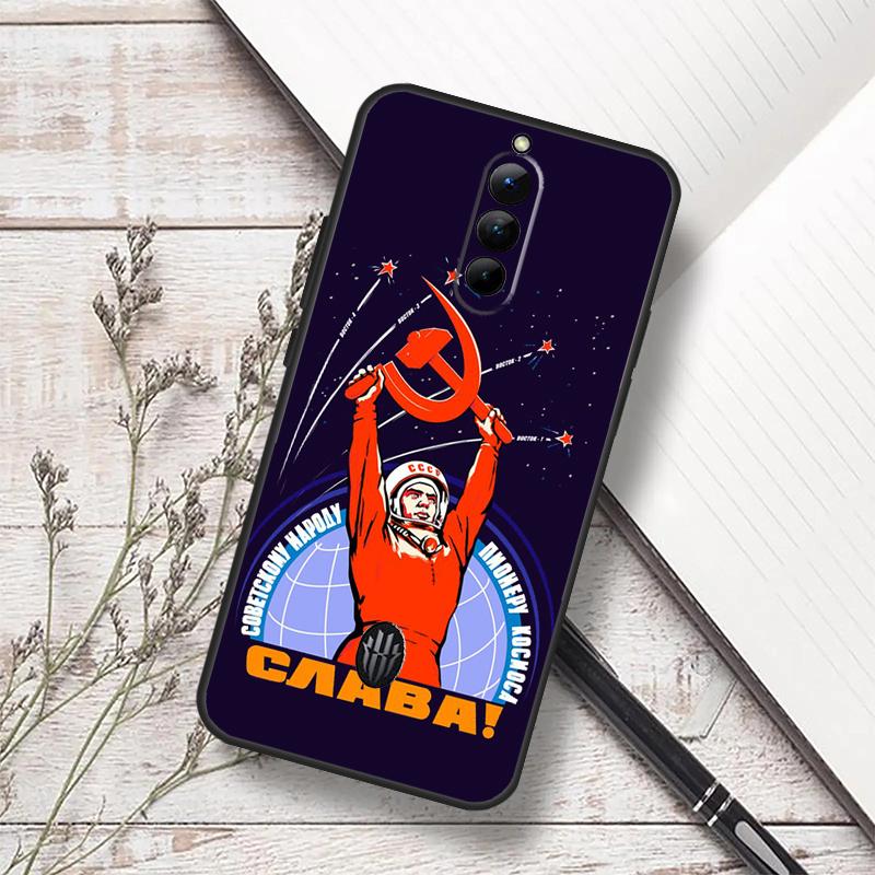 Red Soviet Union USSR Flag Case For ZTE Nubia Red Magic 11 10S 9S 8S 8 9 10 Pro Plus 6 7 6S 7S RedMagic 10 Air Cover