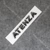 3D ABS Black Logo For 2020 2021 2022 MAZDA6 Emblem Letters Car Rear Trunk Badge ATENZA Black Red Sticker Front Accessories J6