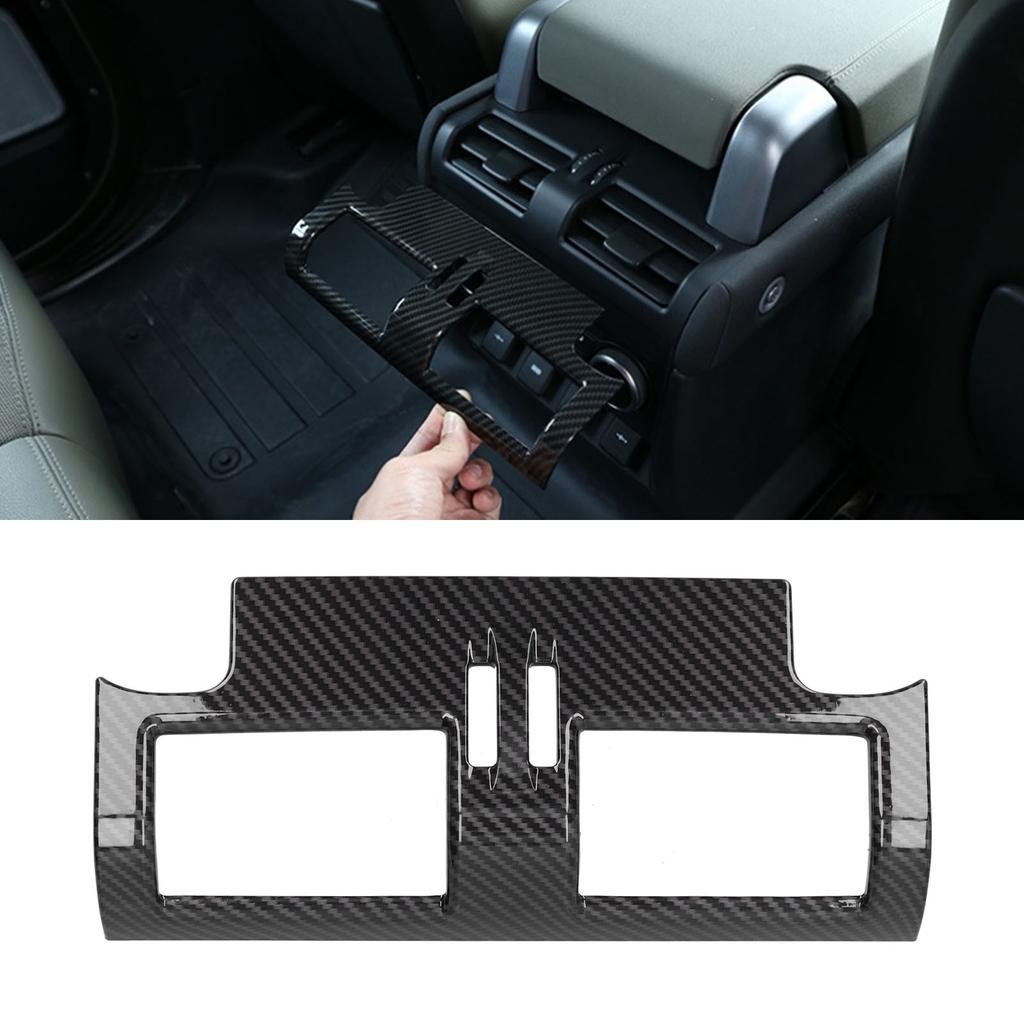 Rear Vent Outlet Trim Frame Interior Decoration Fit for 2020-2021