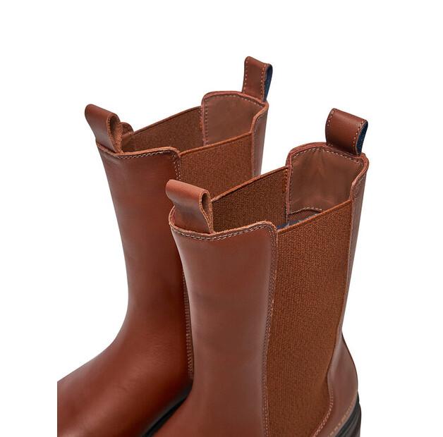 Однотонные ботинки челси Tommy Hilfiger FW0FW06730 коричневые