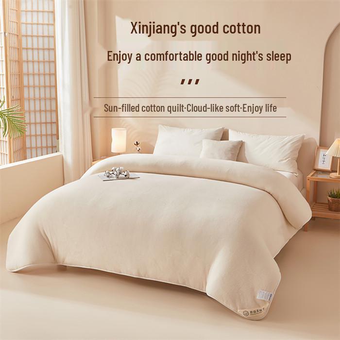 Xinjiang Cotton Wool Thick Quilt - Dormitory & Rental Room Duvet Insert for All Seasons