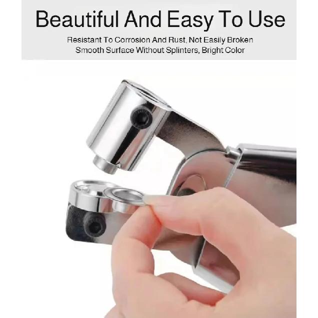 Handheld Hole Punch Eyelet Installation Tool 10mm Grommet Eyelet Plier Kit Metal Air Hole Rivet Plier for DIY Sewing & Crafting