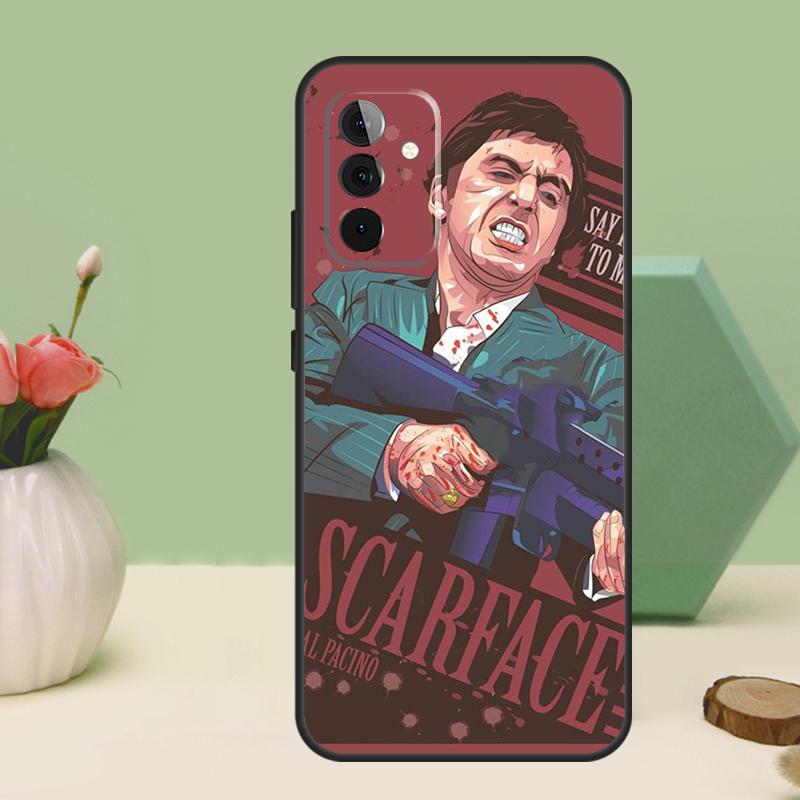 Scarface Tony Montana For Samsung Galaxy A16 A55 A35 A15 A32 A12 A22 A52 A54 A34 A14 A56 A36 A26 A13 A53 A06 Case